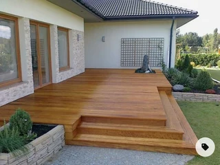 Wooden decking