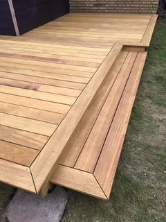 Wooden decking