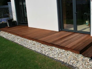Wooden decking