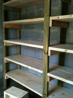 Garage shelving