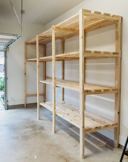 Garage shelving