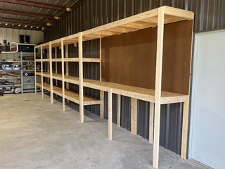Garage shelving