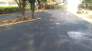 Tar surfacing
