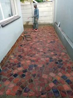 HALF Brick paving