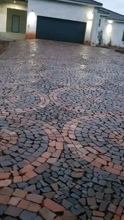 HALF Brick paving