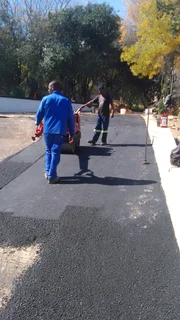 Tar surfacing