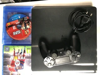 Playstation 4 slim with games