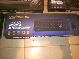 Volkano wireless keyboard and mouse