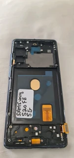 Samsung Galaxy s20fe 5G Replacement lcd with black frame I don&#39;t fit I only sell parts