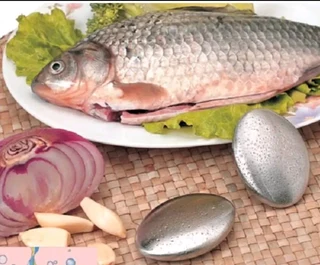 Soap bars stainless steel fish &amp; garlic odour removal