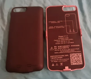 Iphone 6 7 8 plus power charging cover (powerbank)