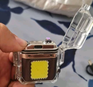 Dual Arc USB Charging Waterproof With emergency Light Lighter