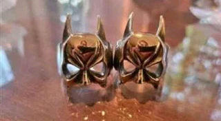 Batman collectable  DC Rings &amp; Earings Please Read Ad For Sizes &amp; Prices