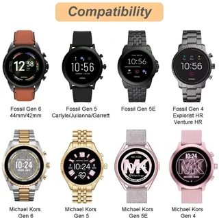 fossil &amp; Michael Kors replacement smart  watch charger read ad for model compatability
