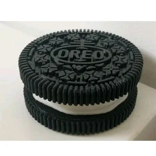 Oreo double layer tobacco grinder