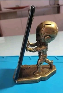 Marvel Iron man gold cellphone holder