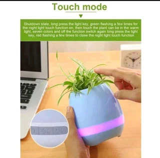 Smart  plant music pot usb Bluetooth wireless speaker