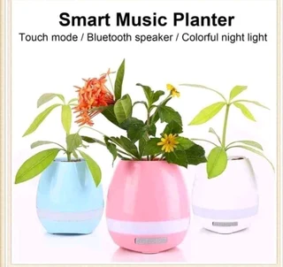 Smart  plant music pot usb Bluetooth wireless speaker