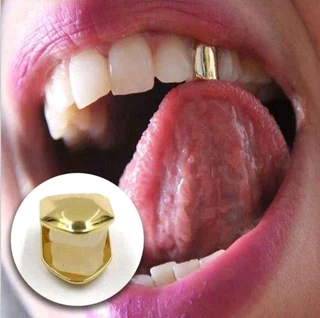 Grilz Single Tooth Silver And Gold  Sold Separately R200 EACH!! Read Ad For Description Of Them
