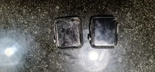 Apple iwatch watches only lcd works no touch icloud free no pass code nike series 3 42mm gps