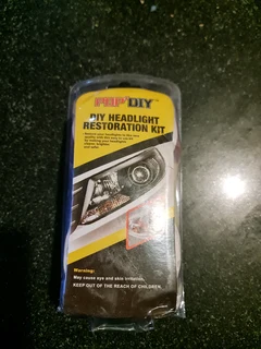 Headlight diy restoration  kit