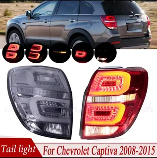 Chevrolet Captiva Led smokey black tail light assembly for 2008 -2015 rear turn signal fog  lights
