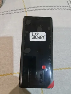 LG Velvet 5G replacemt Lcd with black Frame Original i dont fit i only sell parts