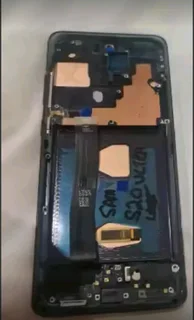Samsung s20 Ultra Replacement Amoled Lcd with Black frame i dont fit i only selll parts