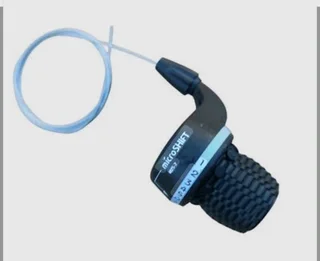microSHIFT MS25-6 bicycle twist grip gear shifter. Right side only