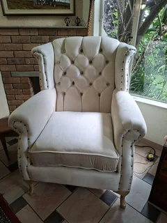 2 x Wingback Arm chairs