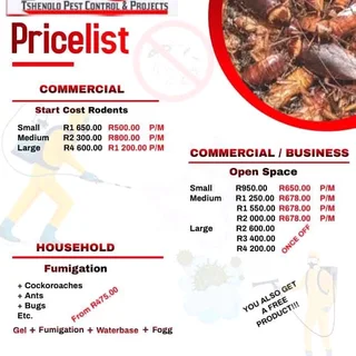 insects and rats control