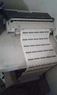 Prepaid Voucher printing machine plus 70% full box with paper