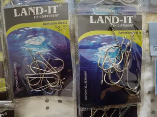 Fishing hooks and Swivels