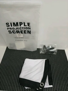 Simple projector screen 60&#34;
