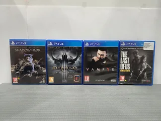 ASSORTED PS4 GAMES (FROM R100 ONWARDS)