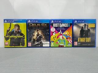 ASSORTED PS4 GAMES (FROM R100 ONWARDS)