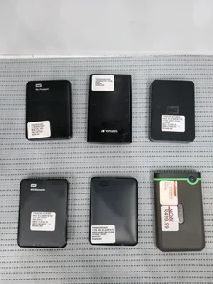 External hard drives Contact us for pricing