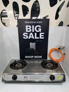 Alva 2 plate automatic gas cooker stove R200