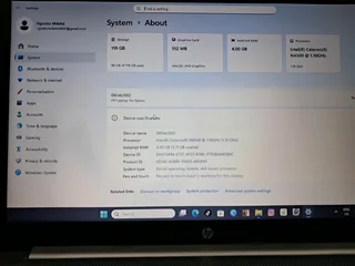 Hp laptop  was R3300 now R3000