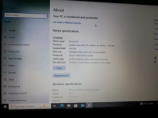 Proline notebook  was R2500 now R2300