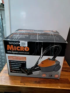 Bennett read micro ultra compact canister vacuum R500