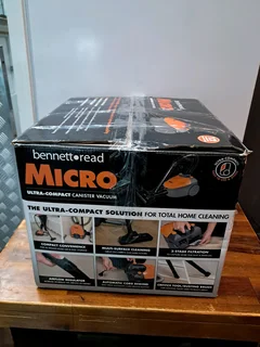 Bennett read micro ultra compact canister vacuum R500