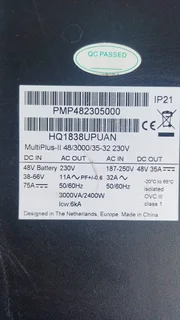 Victron MultiPlus-II 48/3000/35-32 Inverter - INV05