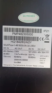 Victron MultiPlus-II 48/3000/35-32 Inverter - INV07
