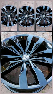 A set of 20" VW Tiguan rims