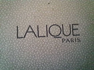 Heart paperweight Lalique