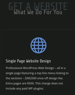 Website design