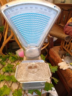 Vintage weighing scale