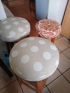 Bar chairs in rosewood