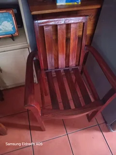 Wooden outdoor chair